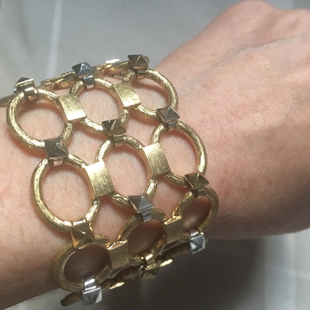 Stella Dot Marnie Two tone bracelet Sample
